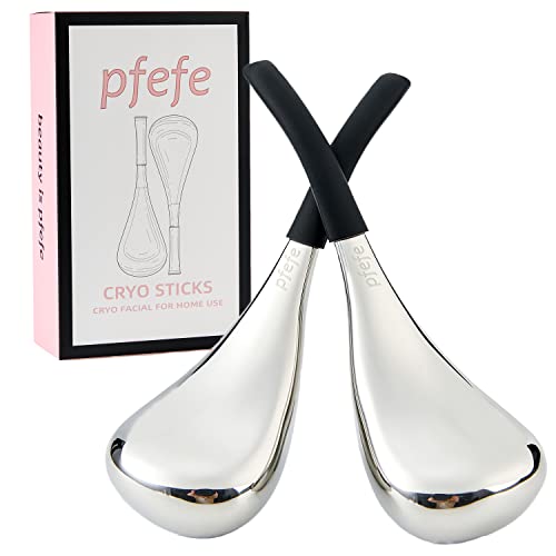 pfefe Ice Globes: Cryo Facial Tool for Puffiness & Spa