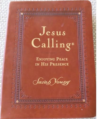 Jesus Calling Daily Devotional: Large Print, Leathersoft