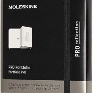 Moleskine PRO Portfolio – Hard Cover Pocket Notebook