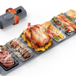 FEPPO Extra-Long Food Warming Mat – 42″x12″ Buffet Warmer