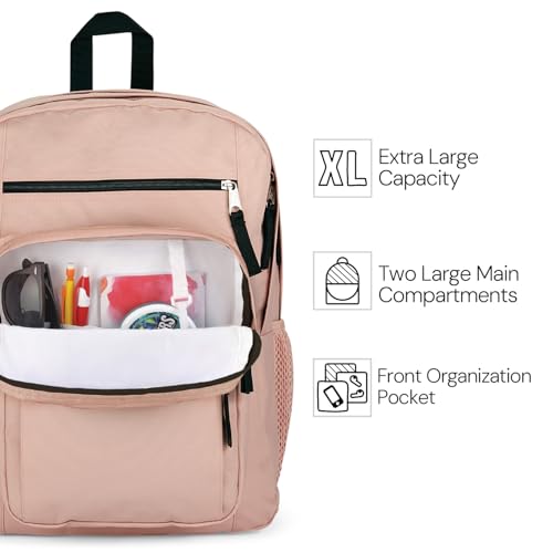 JanSport Laptop Backpack - Computer Bag - Strawberry Shower - Image 8
