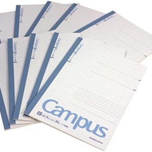 KOKUYO Campus Semi-B5 Notebook (Blue, 10-Pack)
