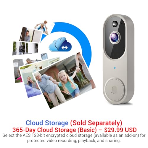 1080p Wireless Video Doorbell Camera for Home Security - Image 5