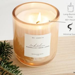 Marshmallow Fireside Beeswax Soy Blend Candle – Emberluxe