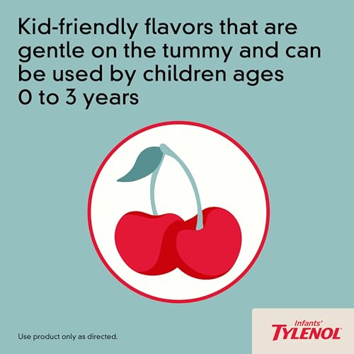 Infants' Tylenol Dye-Free Cherry Pain & Fever Reliever - Image 5