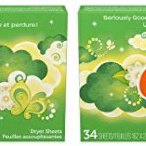 Gain Dryer Sheets Original Scent – 2 Boxes, 34 Sheets Each