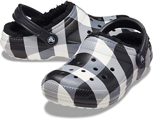 Crocs Classic Holiday Lined Clogs - Cozy Plaid Unisex - Image 8