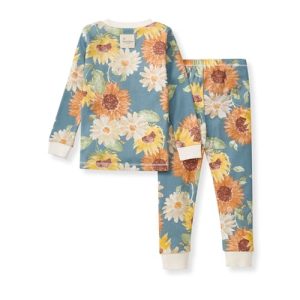Burt’s Bees Baby Girls’ Organic Cotton PJ Set – Snug Fit