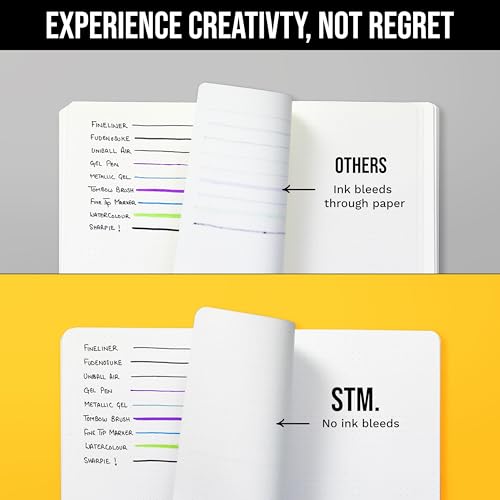 A5 Bullet Dotted Journal | 160gsm Thick Paper Notebook - Image 8