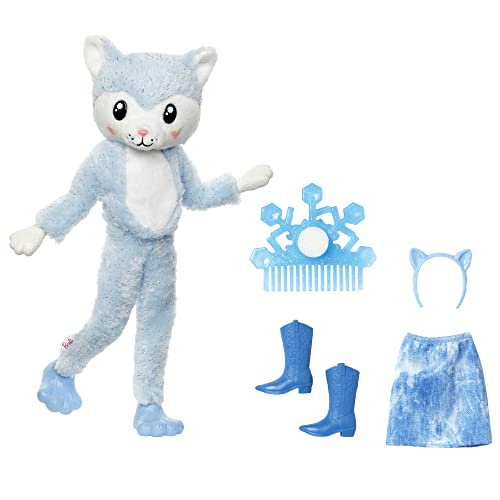 Barbie Cutie Reveal Snowflake Husky Doll - 10 Surprises! - Image 5