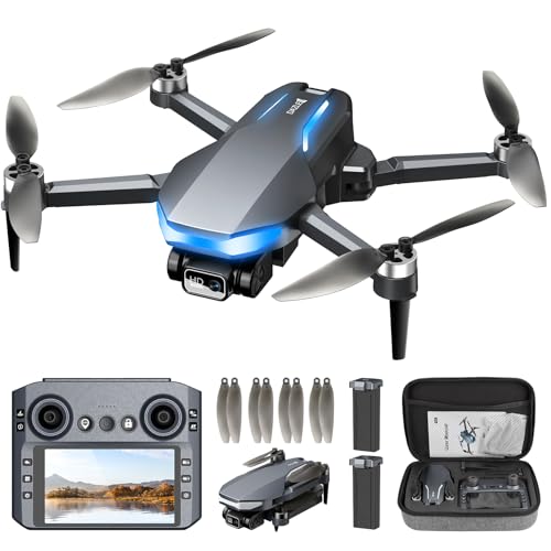 2K FPV GPS Drone with Camera & Screen Controller for Adults