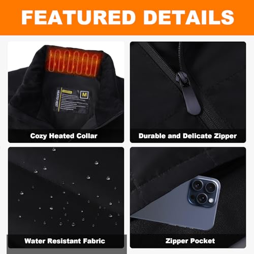 Rasfalo Heated Vest - 15-Zone Rechargeable Warmth for All - Image 5