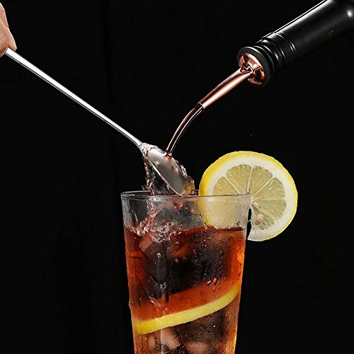 AOOSY 9-inch Stainless Steel Long Handle Spoons, Set of 6 - Image 9