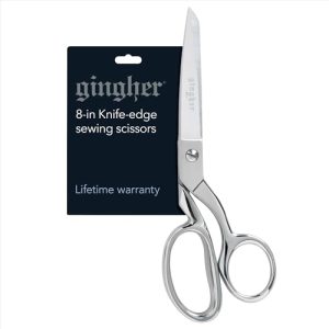 Gingher 8″ Dressmaker’s Fabric Scissors – Stainless Steel