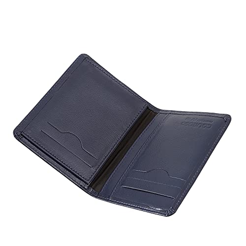 Couro50 Minimalist Slim Leather RFID Front Pocket Wallet - Image 4