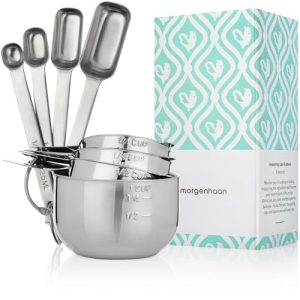 Morgenhaan 8-Piece Stainless Steel Measuring Kit