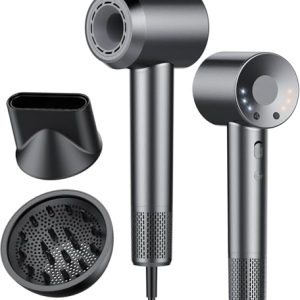 Ionic High-Speed Hair Dryer – 400M Ions & Heat Control