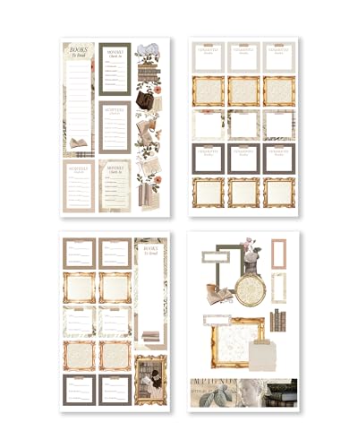 Rongrong Bookworm Planner Stickers for Book Lovers - Image 3