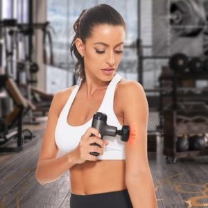HEYCHY Mini Massage Gun with Heat – Deep Tissue Recovery