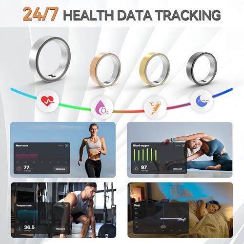 Smart Ring Fitness Tracker | Sleep, Health & Activity - Image 8