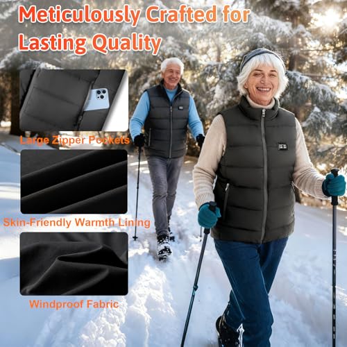 Viutopot Heated Vest | 16000mAh Battery | 8 Heating Zones - Image 6