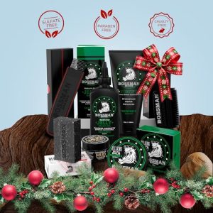 Bossman Big Boss 7-Piece Men’s Beard Care Kit (Magic)