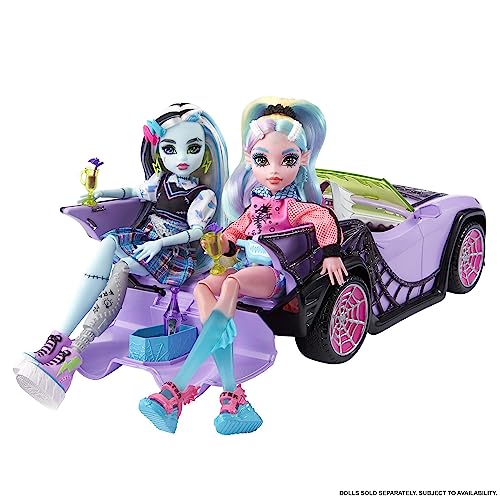 Monster High Ghoul Mobile Toy Car with Pet & Cooler - Image 7