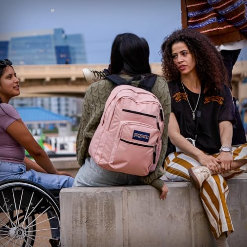 JanSport Laptop Backpack - Computer Bag - Strawberry Shower - Image 7