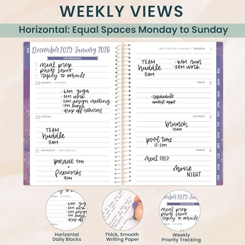 2026 Pocket Planner: Weekly/Monthly Agenda Organizer - Image 3