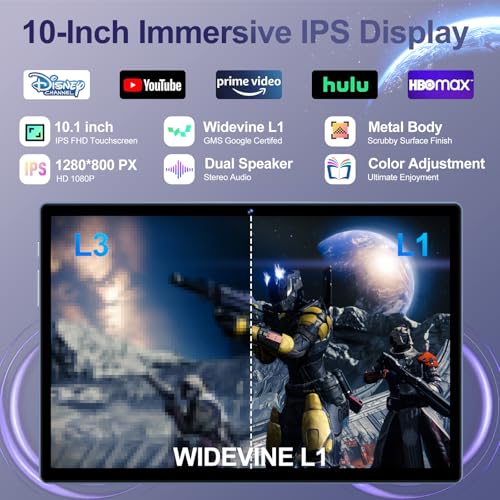 Android 15 Tablet with Keyboard & Gemini AI | 10" HD Display - Image 5