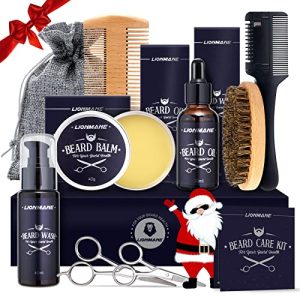 Lionmane Men’s Beard Grooming & Care Christmas Gift Kit