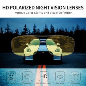 SUNGAIT Men’s Polarized Night Driving Glasses – Glare Reducing