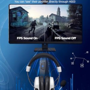 NUBWO HG03 USB-A Gaming Headset 7.1 Surround Sound PC