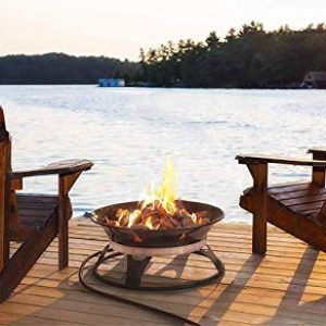 Outland Living Portable 21″ Propane Fire Pit – 58,000 BTU