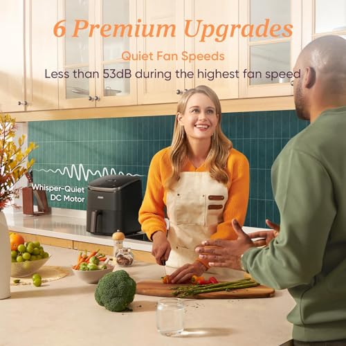 Cosori TurboBlaze 9-in-1 Air Fryer 6 Qt - Ceramic Coating - Image 9