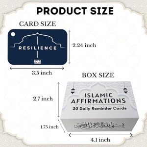 Islamic Affirmation Cards: Daily Quranic Reminders & Decor