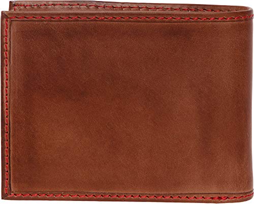 Rawlings Men's Tanned Leather Baseball Stitch Wallet - Image 3