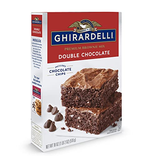 Ghirardelli Double Chocolate Premium Brownie Mix, 18oz - Image 7