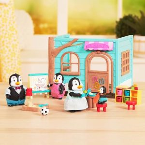 Li’l Woodzeez Nursery Playset – Dollhouse Furniture & Fun