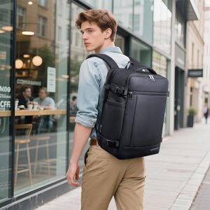 SHOWKOO 40L Expandable Travel Backpack | Airline Approved