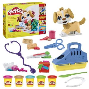 Play-Doh Vet Playset: Toy Dog, Tools & Modeling Compound