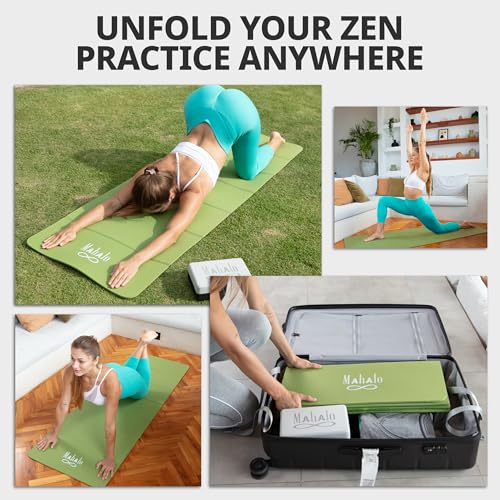 Folding Yoga Mat with Carry Bag - 6mm, Anti-Slip & Portable - Image 5