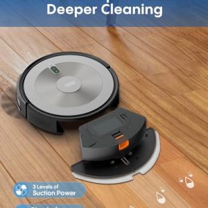 Robot Vacuum & Mop 3-in-1 – 4000Pa, Tangle-Free