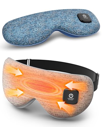 Cordless Heated Eye Mask for Dry Eyes & Sleep Relief