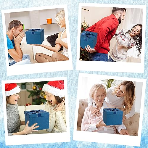 Relaxing Blue Gift Box with Blanket for Women - Image 8