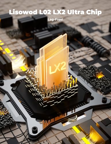 Lisowod L02 1080P Smart Projector - WiFi, Bluetooth, Netflix - Image 5