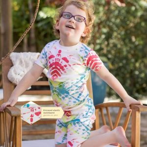 Burt’s Bees Baby Girls’ Tie-Dye PJ Set – Organic Cotton