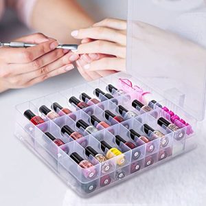 DreamGenius Nail Polish Organizer Case – 48 Bottles