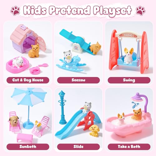 Toylink 12 Pack Kids Bath Bombs with Dog & Cat Toys - Image 5