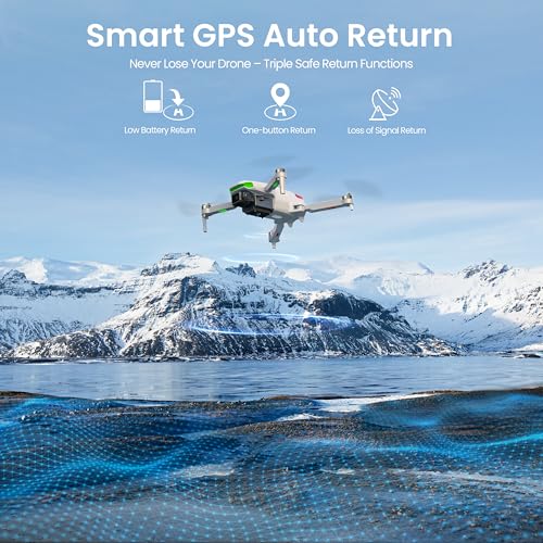 PLEGBLE 4K EIS GPS Drone with Screen Controller - 70 Mins Flight - Image 7